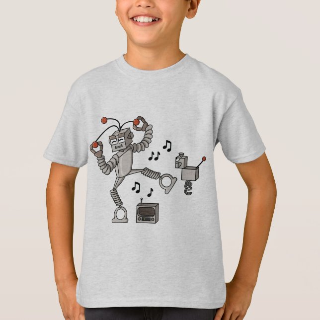 Camiseta Robot del baile (Anverso)