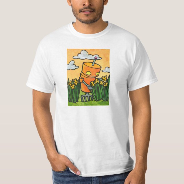 Camiseta Robot del narciso (Anverso)