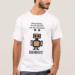Camiseta Robot Divertido