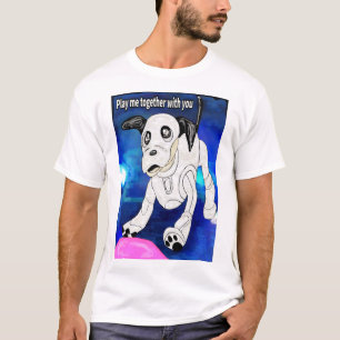 Camiseta Robot DogJugando al cachorro Robot Aibo