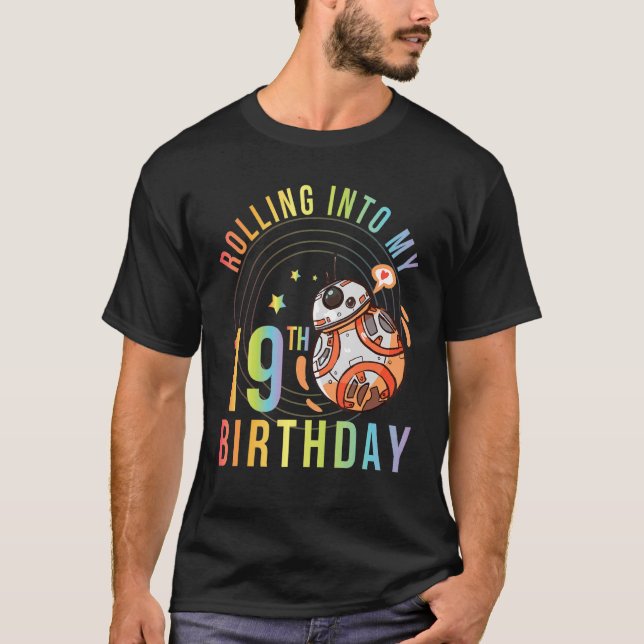 Camiseta Robot En Mi Noveno Cumpleaños Feliz Para Mí 19 (Anverso)