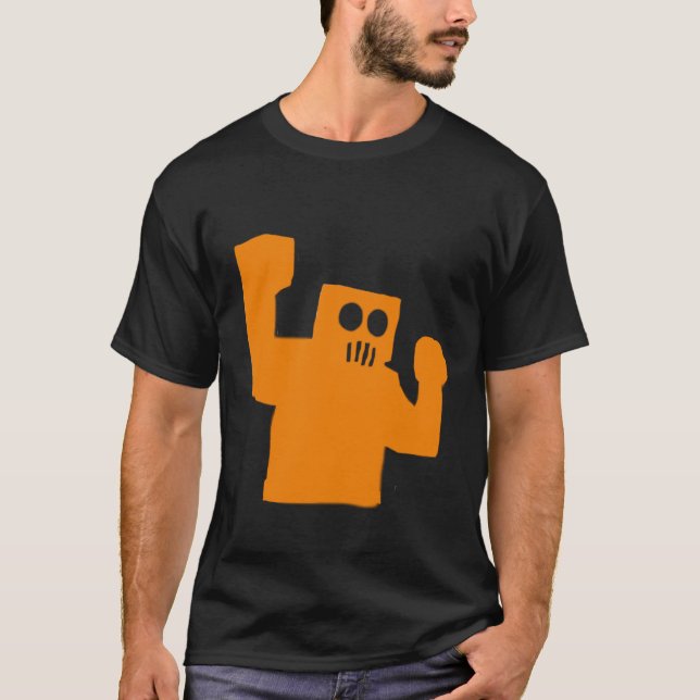 Camiseta Robot enojado (Anverso)