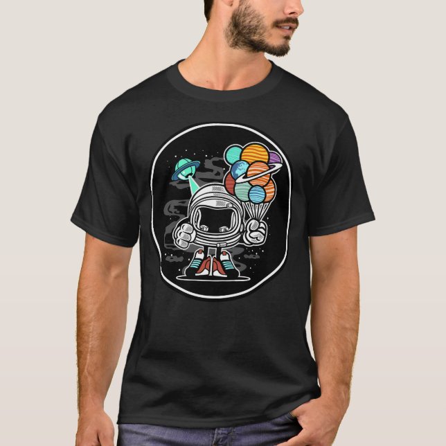 Camiseta Robot espacial Nasa (Anverso)
