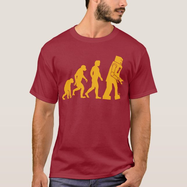 Camiseta Robot Evolution (Anverso)