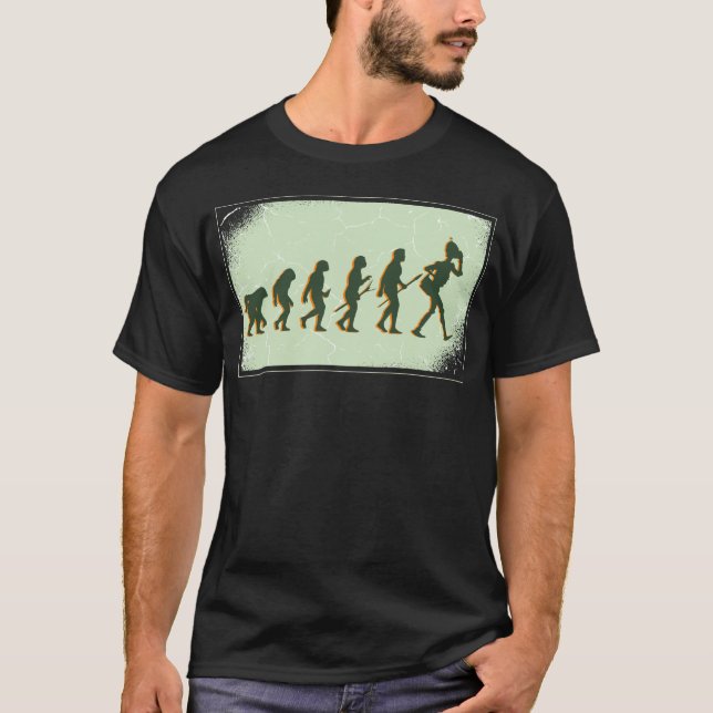Camiseta Robot Evolution Science Technology Robots (Anverso)