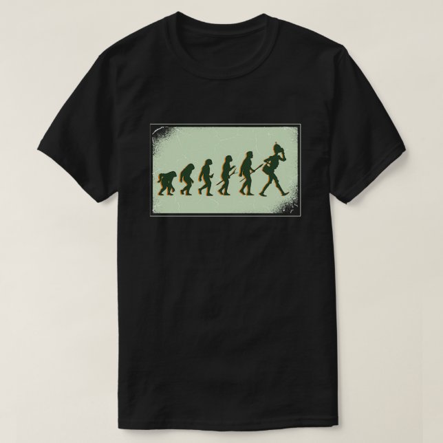 Camiseta Robot Evolution Science Technology Robots (Diseño del anverso)