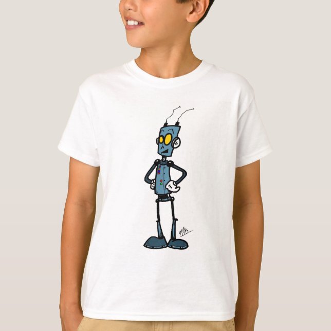 Camiseta Robot feliz (Anverso)