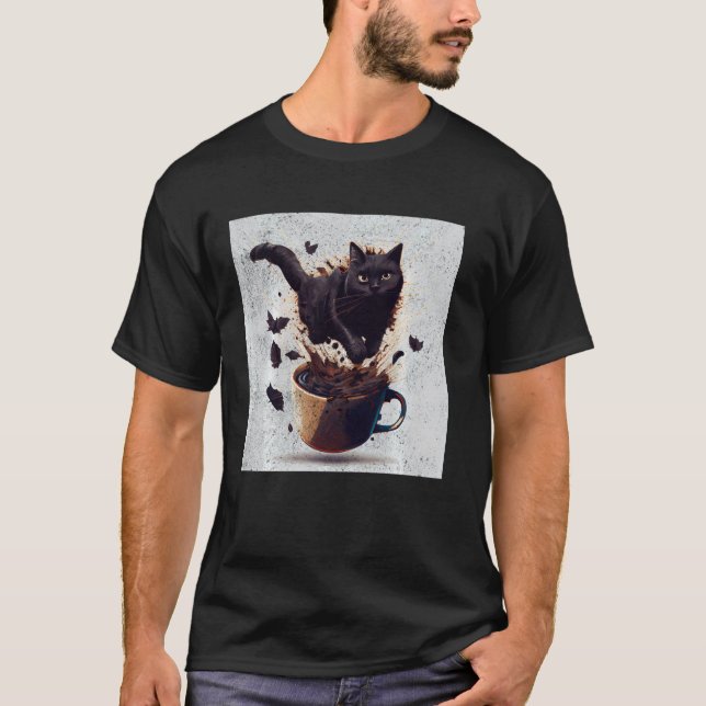 Camiseta Robot Gato Patatas Fritas (Anverso)