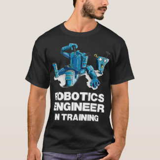 Camiseta Robot gracioso para niños ingeniero de robótica en