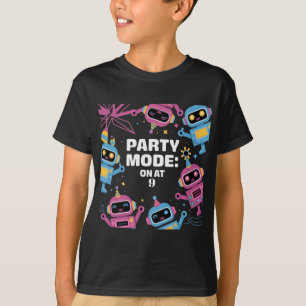 Camiseta Robot Guay Trendy Children Birthday