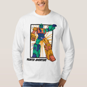 Camiseta Robot Guerrero Gigante: Aventura Ilimitada