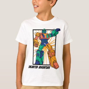 Camiseta Robot Guerrero Gigante: Aventura Ilimitada