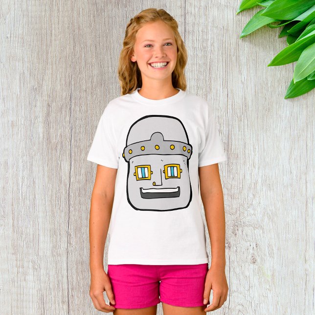 Camiseta Robot Head T-Shirt (Subido por el creador)
