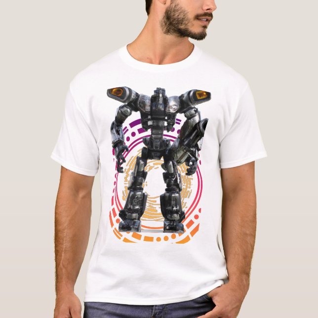 Camiseta Robot Heavy Machinery Classic Terminator T-shirts (Anverso)