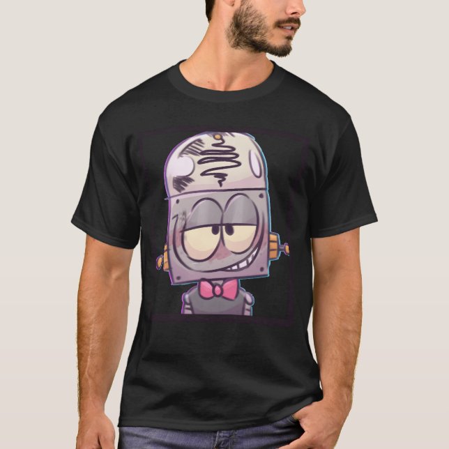 Camiseta Robot Jones friends (Anverso)