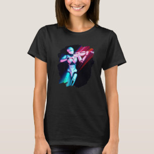Camiseta Robot Jugando La Orquesta De Música Violinista De