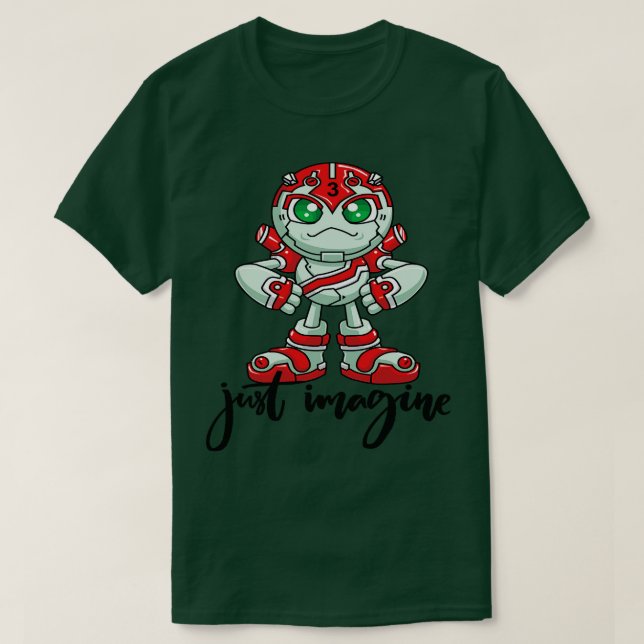 Camiseta Robot Just Imagine 1 (Diseño del anverso)