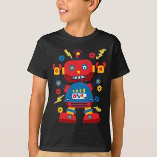 Camiseta Robot Kids, ingeniero de robótica de Guay