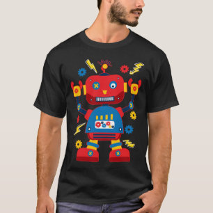 Camiseta Robot Kids, ingeniero de robótica de Guay