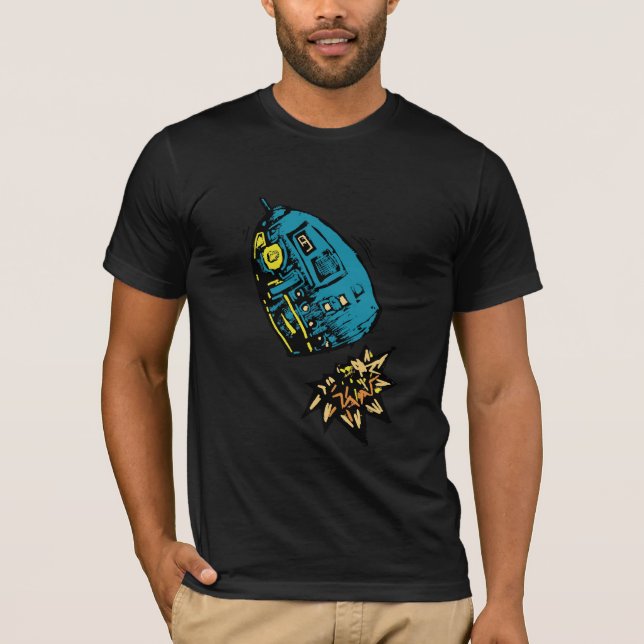 Camiseta Robot Launch (Anverso)