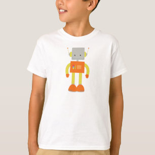 Camiseta Robot lindo, robot gracioso, robot tonto, robótica