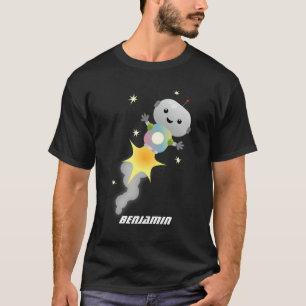 Camiseta Robot lindo volando en el ilustracion del personal