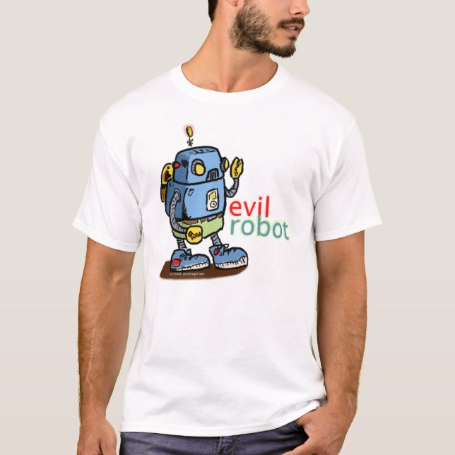 Camiseta Robot malvado (Anverso)