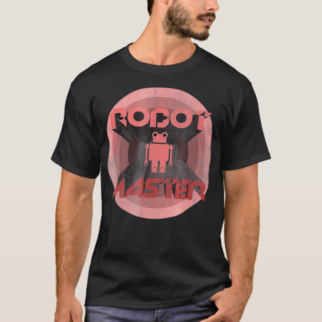Camiseta Robot Master Guay y Hip Graphic Robotics Tee (Anverso)