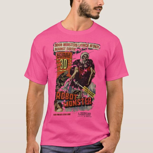 Camiseta Robot Monster (Anverso)