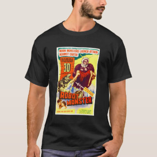 Camiseta Robot Monster Halloween Horror Sci Fi Ape Exterior