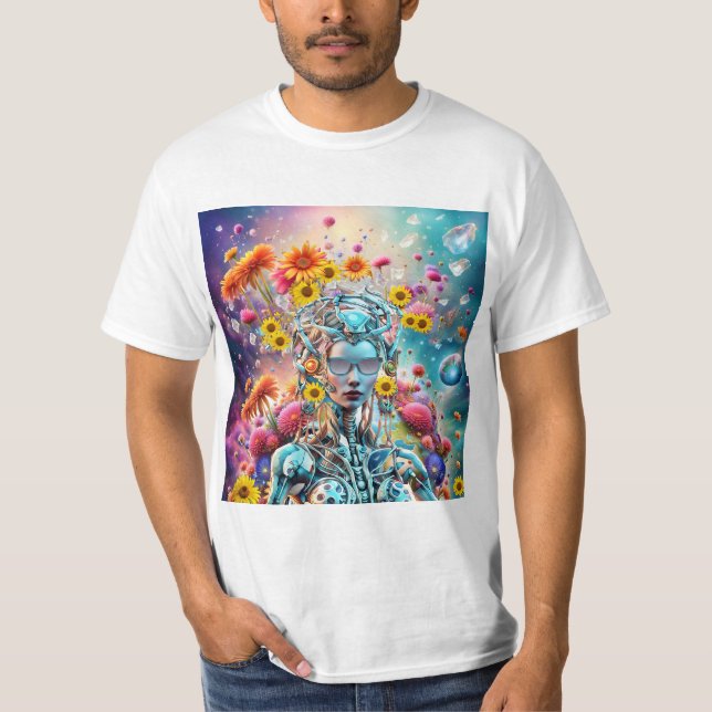 Camiseta Robot orgánico (Anverso)