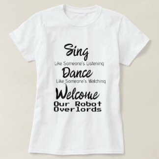 Camiseta Robot Overlords T-Shirt