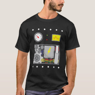 Camiseta Robot Para Halloween Camiseta Para Hombre