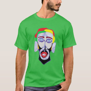 Camiseta robot payaso