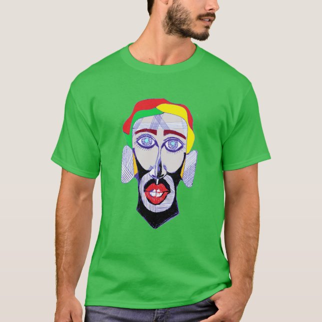 Camiseta robot payaso (Anverso)