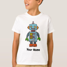 Camiseta robot personalizada