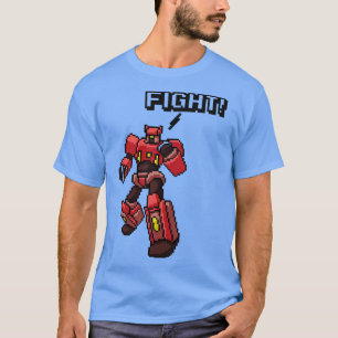 Camiseta Robot Pixel Art