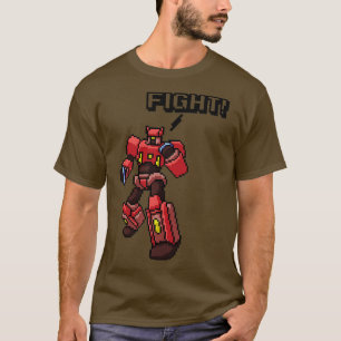 Camiseta Robot Pixel Art