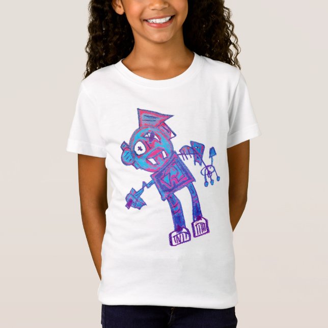 Camiseta Robot Press & Gripper (Anverso)
