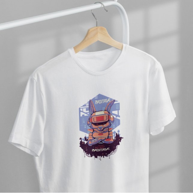 Camiseta Robot Rabbit Sci Cyber Urban (Subido por el creador)