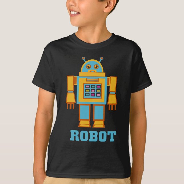 Camiseta Robot Retro (Anverso)