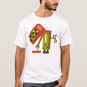 Camiseta Robot retro de la energía baja