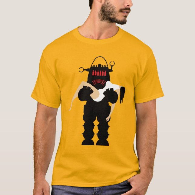 Camiseta Robot Retro de los 50 (Anverso)