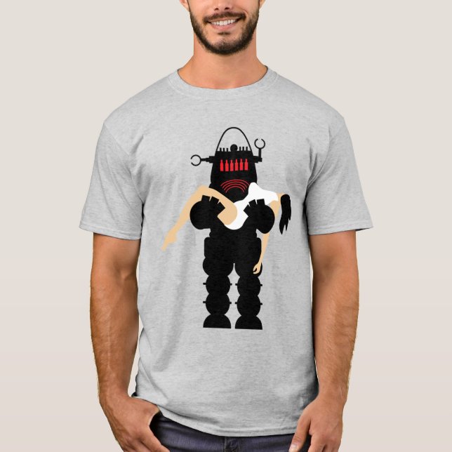 Camiseta Robot Retro de los 50 (Anverso)