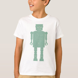 Camiseta Robot retro del juguete del vintage
