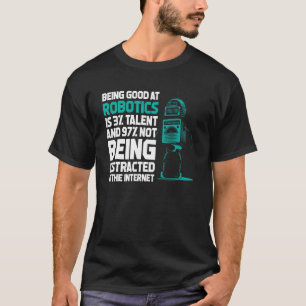 Camiseta Robot Robot Robot Technicia, ingeniero de robótica