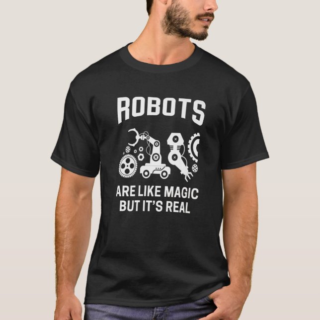 Camiseta Robot Robotic Robotics Engineer Artifical Intellig (Anverso)