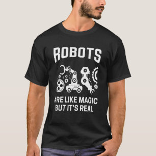 Camiseta Robot Robotic Robotics Ingenier Intellig artificia
