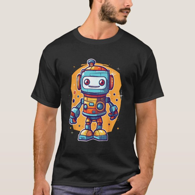 Camiseta Robot Robotics Science Coding Robots Niños Toddler (Anverso)