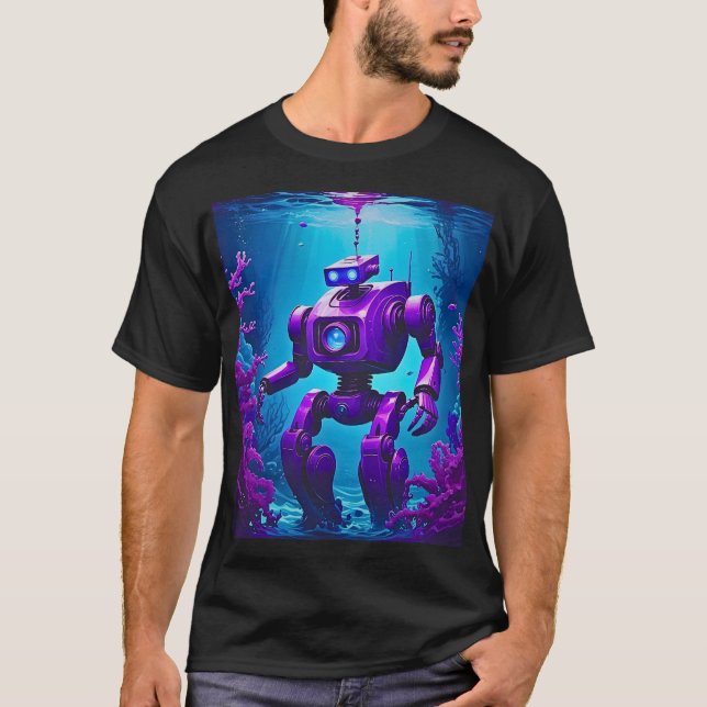 Camiseta Robot Scout submarino (Anverso)